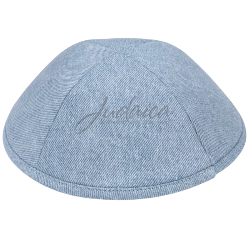 Kippah "Light Blue Denim"