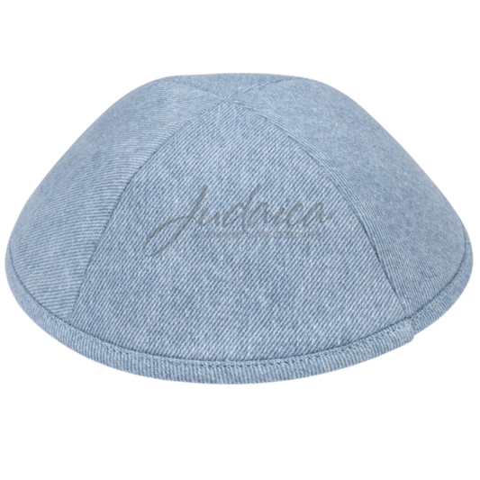 Kippah "Light Blue Denim"