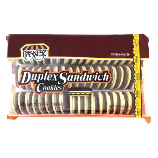 Paskesz Duplex Sandwich Cookies – Chocolate & Vanilla Sandwich Cookies