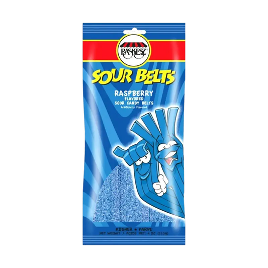 Paskesz Sour Raspberry Candy Sticks (115 g)