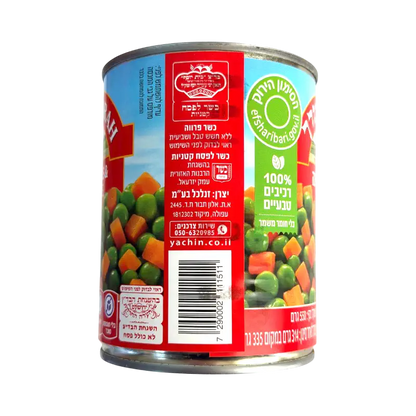 Pri Mevorah Green Peas & Carrots Canned Vegetables