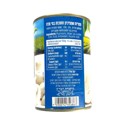 Sdot Champignon Mushroom Pieces in Brine Canned Mushrooms
