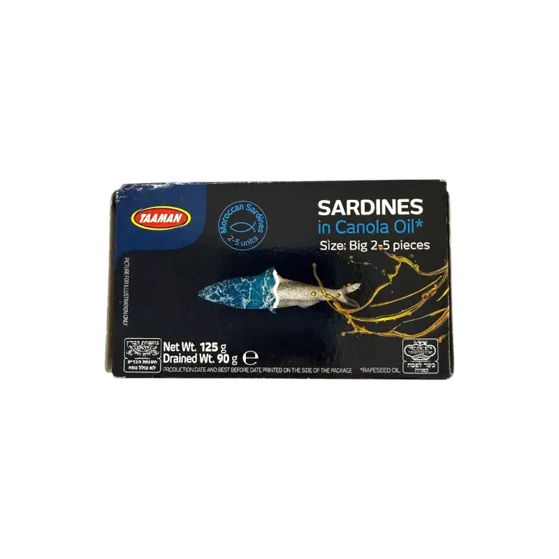 Taaman Sardines in Canola Oil Canned Fish