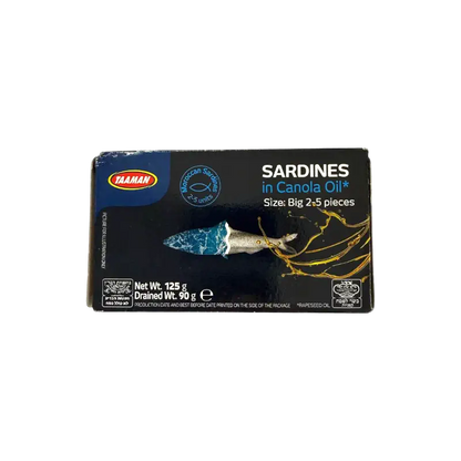 Taaman Sardines in Canola Oil Canned Fish