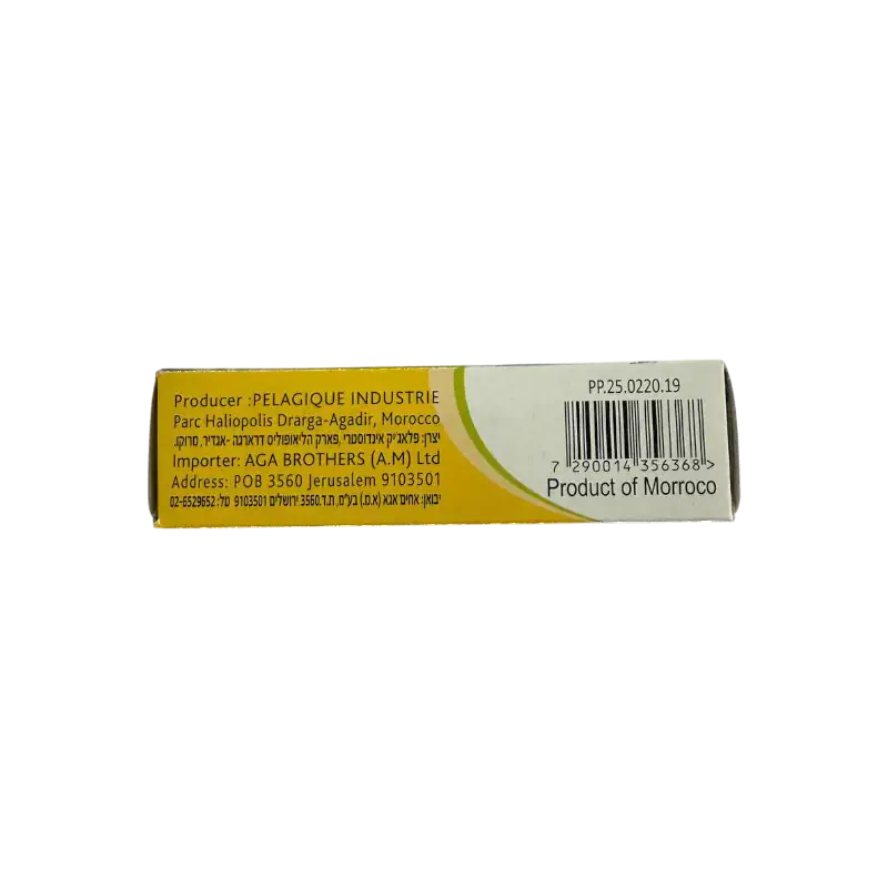Shidot Sardines in Vegetable Oil with Lemon Canned Fish