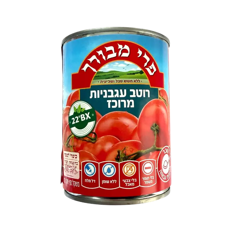 Pri Mevorah Concentrated Tomato Sauce 22°BX