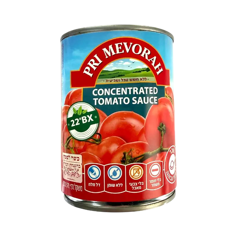 Pri Mevorah Concentrated Tomato Sauce 22°BX