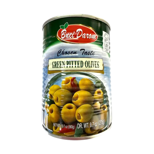 Bnei Darom Green Pitted Olives