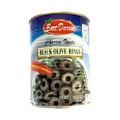 Bnei Darom Black Olive Rings