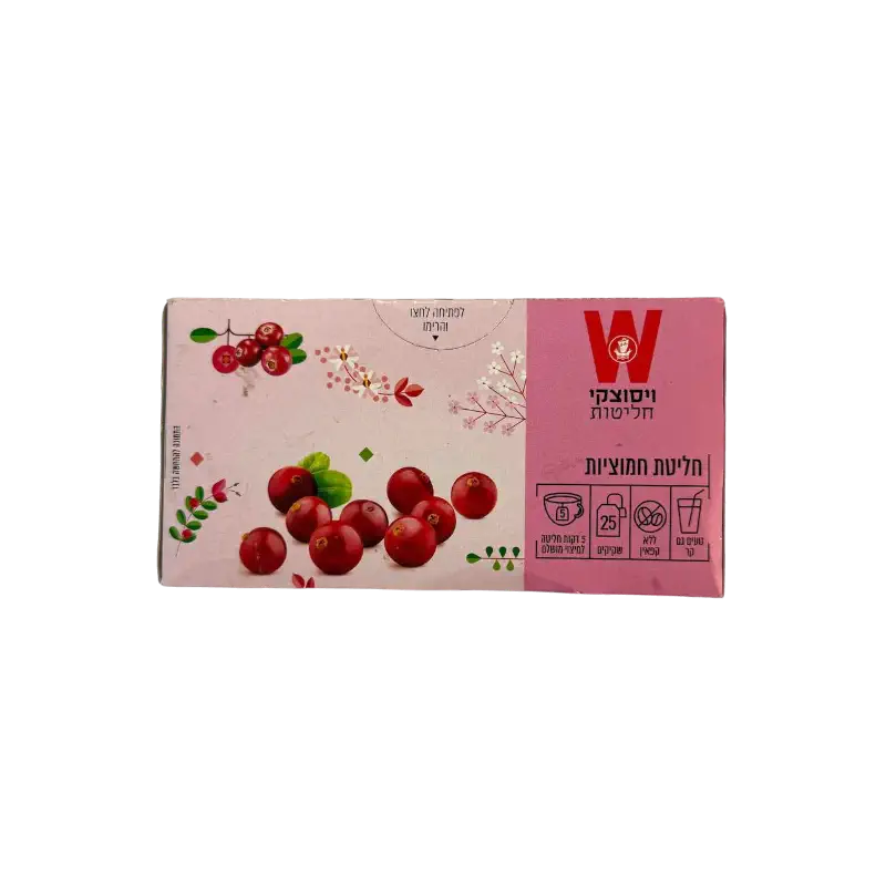 Wissotzky Cranberries Infusion