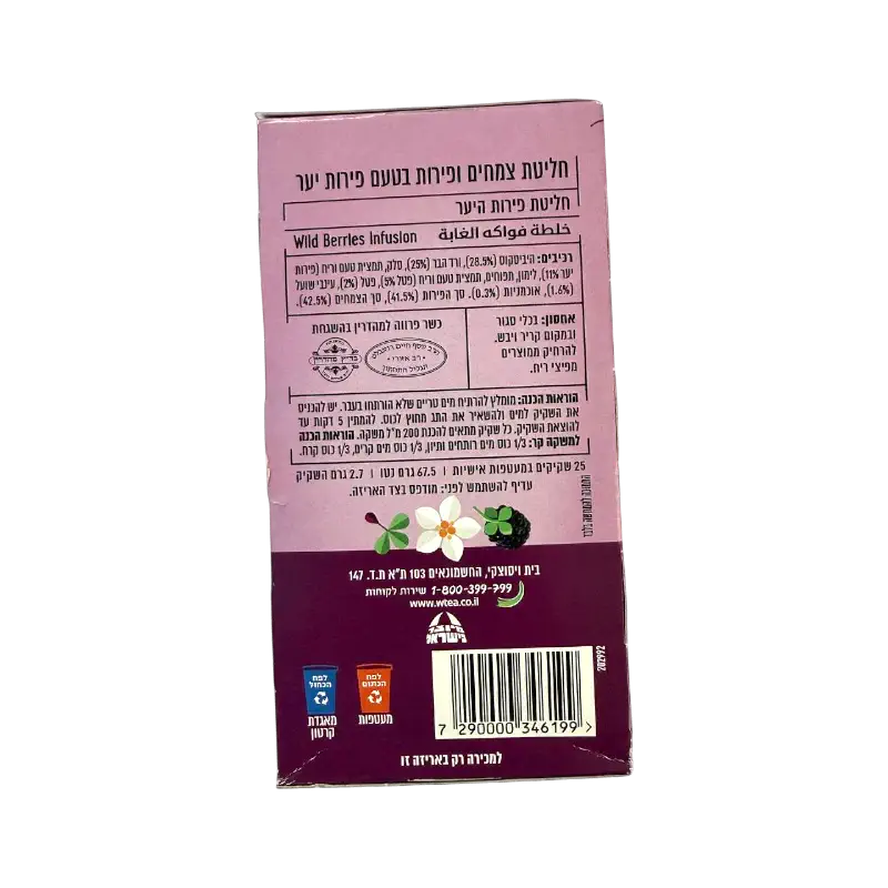 Wissotzky Wild Berries Infusion