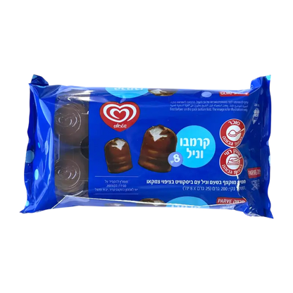 Krembo Vanilla – Chocolate Coated Whipped Snack
