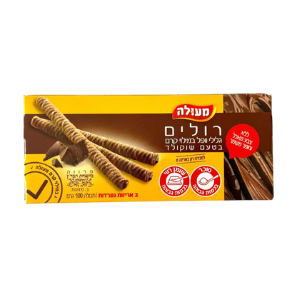 Manah Rolim Chocolate Wafer Rolls