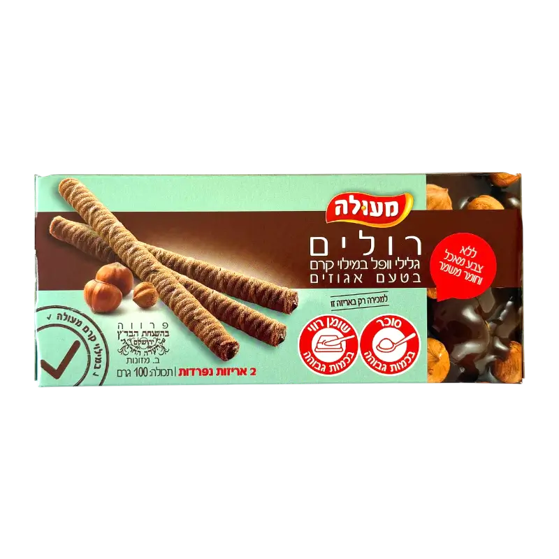 Manah Rolim Hazelnut Wafer Rolls