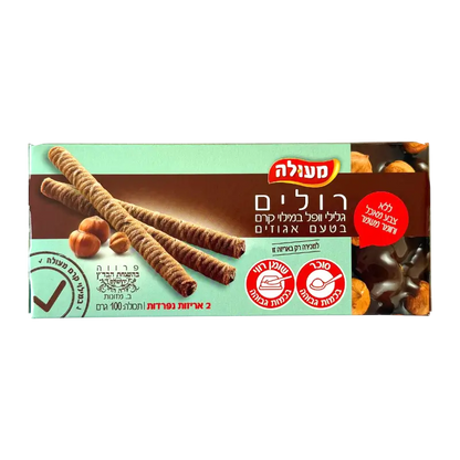 Manah Rolim Hazelnut Wafer Rolls
