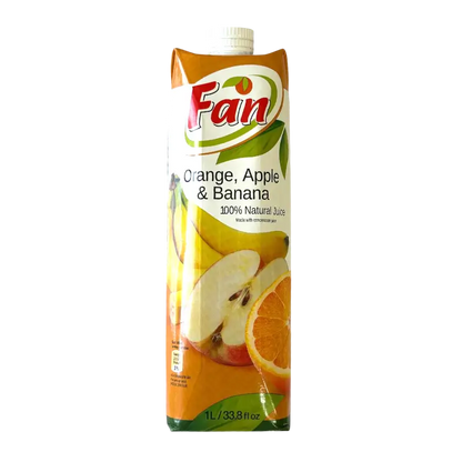 Fan Orange, Apple & Banana Juice