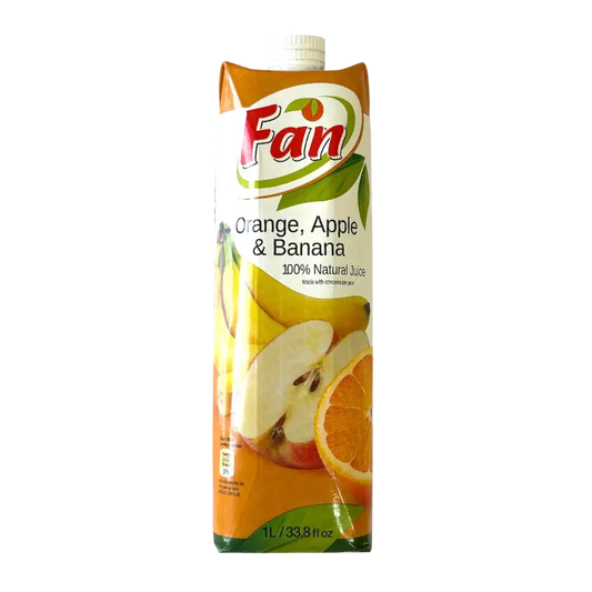 Fan Orange, Apple & Banana Juice