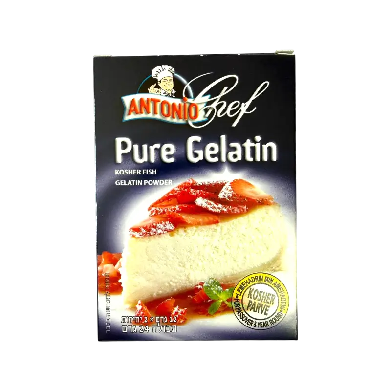 Antonio Chef Pure Gelatin – Kosher Fish Gelatin Powder