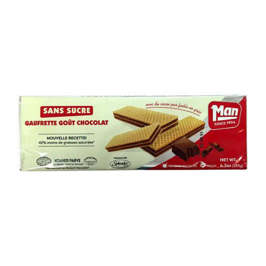 Man Sugar‑Free Chocolate Wafer Cookies