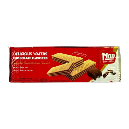 Man Chocolate‑Flavored Wafer Cookies