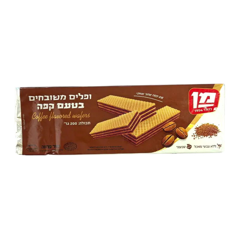 Man Coffee‑Flavored Wafer Cookies