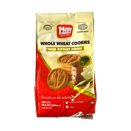 Man Whole Wheat Cookies with Dietary Fibers