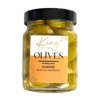 The King of Olives – Green Olives Stuffed with Almond