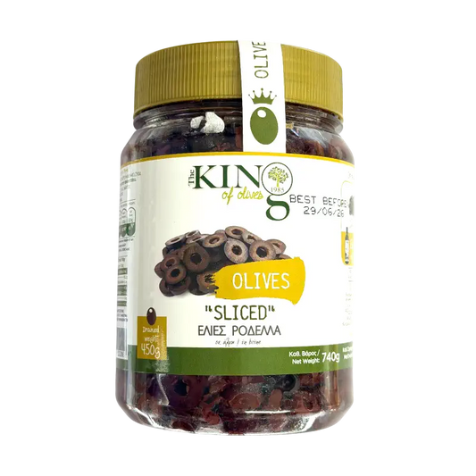 The King of Olives – Sliced Black Olives