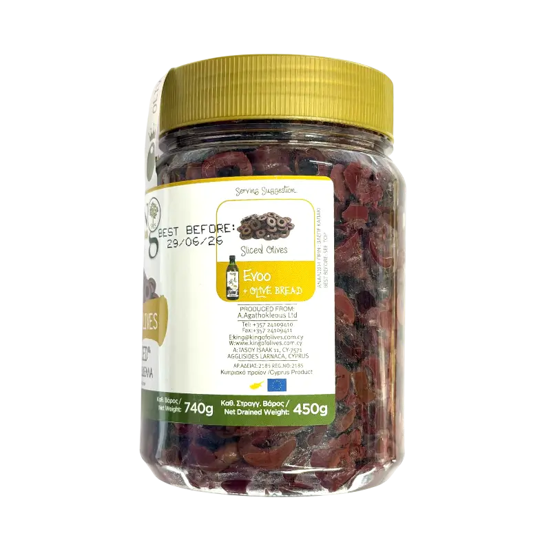 The King of Olives – Sliced Black Olives