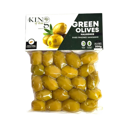 The King of Olives – Green Olives Halkidikis