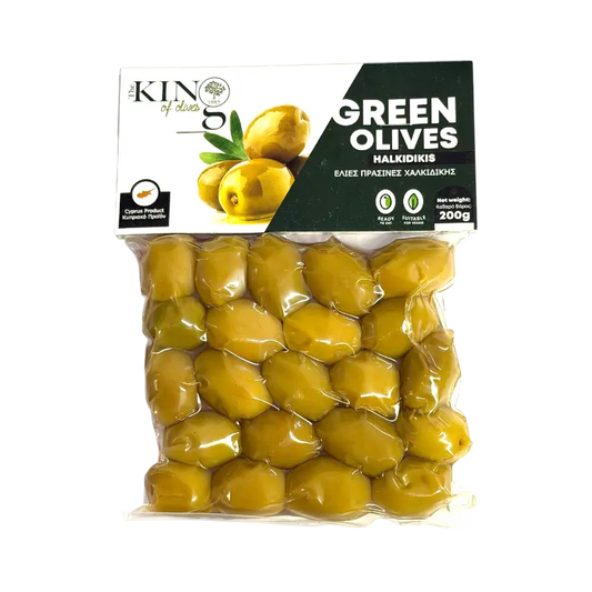 The King of Olives – Green Olives Halkidikis