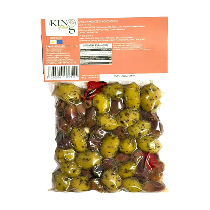 The King of Olives – Marinated Mixed Olives
