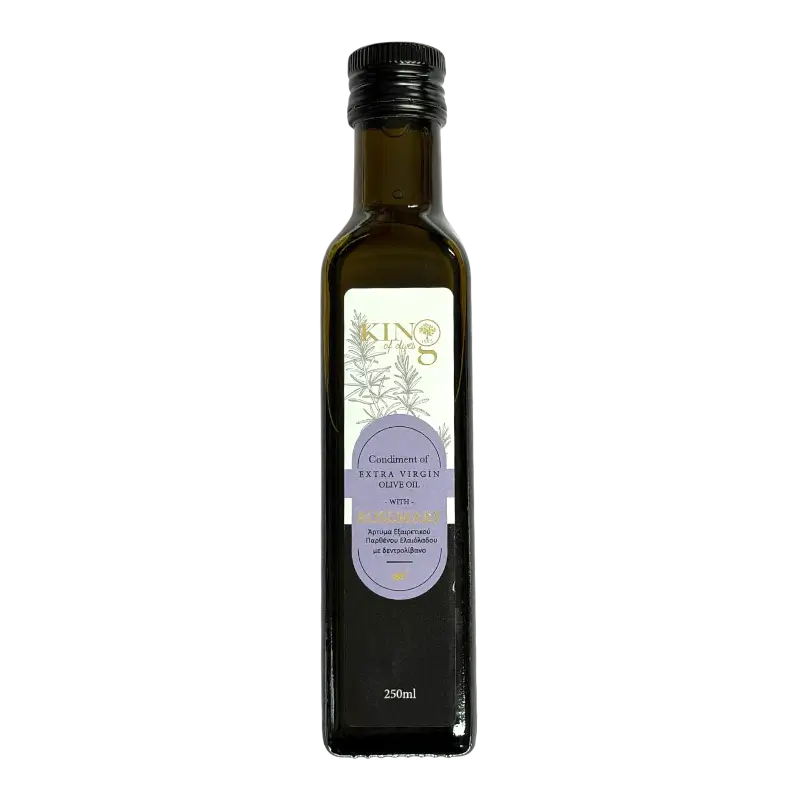 The King of Olives – Extra Virgin Olive Oil with Rosemary