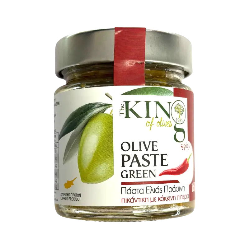 The King of Olives – Spicy Green Olive Paste