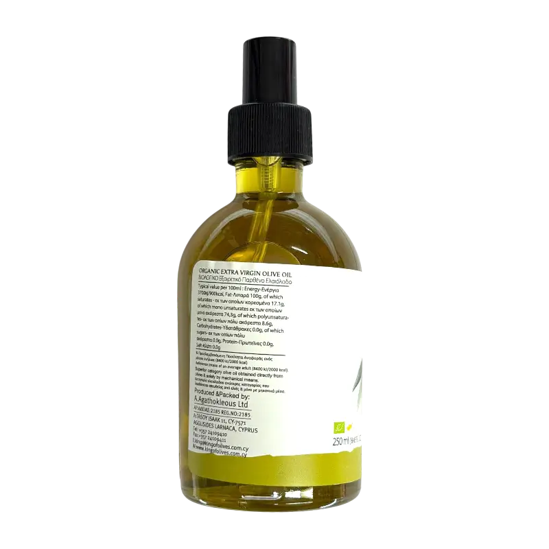 The King of Olives – Organic Extra Virgin Olive Oil Spray