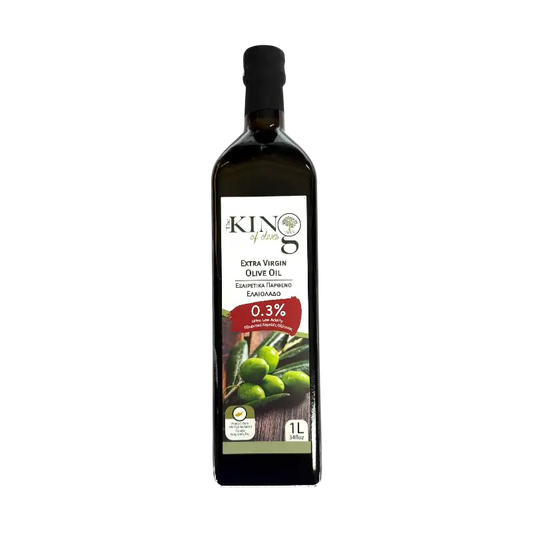 The King of Olives – Extra Virgin Olive Oil 0.3%