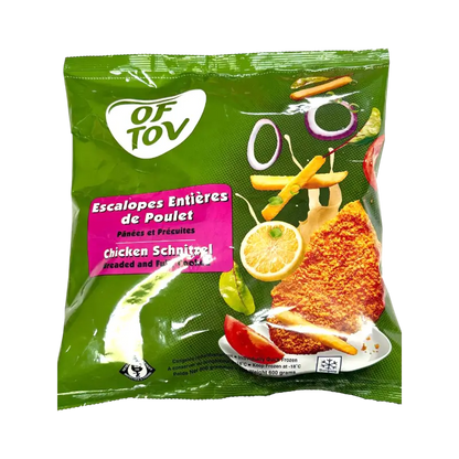 Of Tov Breaded Chicken Schnitzel Fully Cooked (Frozen)