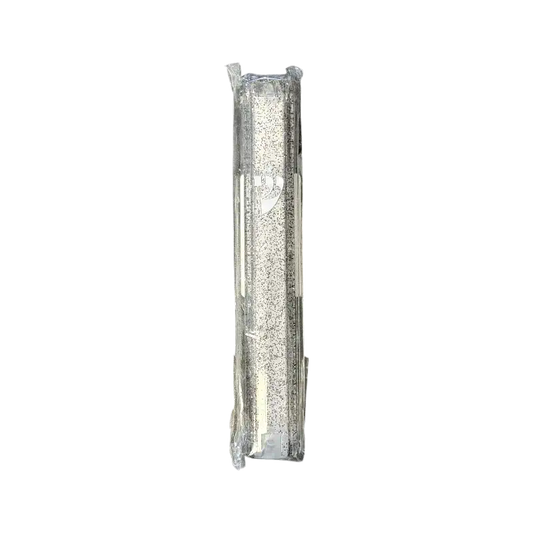 Transparent Mezuzah Case – Textured Design with Shin Letter