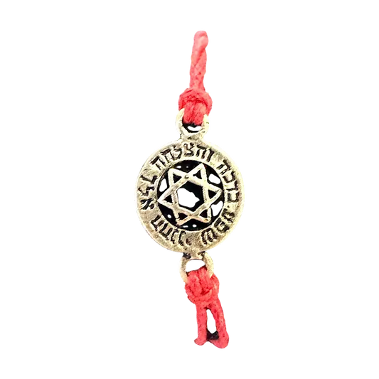 Red String Bracelet – Star of David Protection Amulet