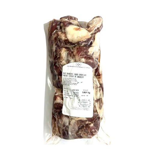 Beef Entrecote Cover Strips B/W (Frozen)