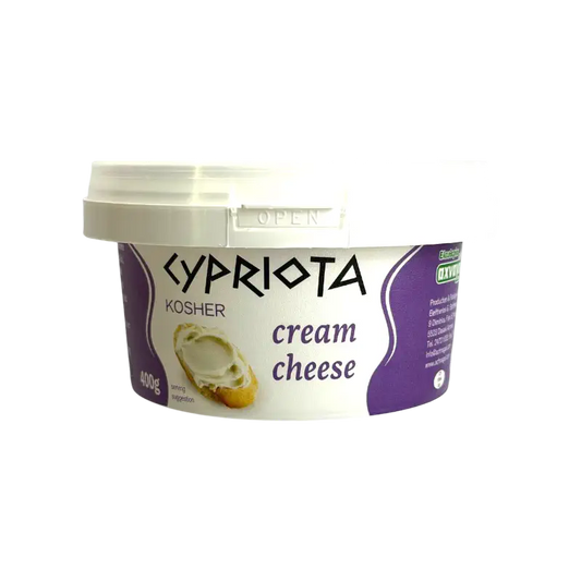 Cypriota Kosher Cream Cheese Dairy Spread 400g