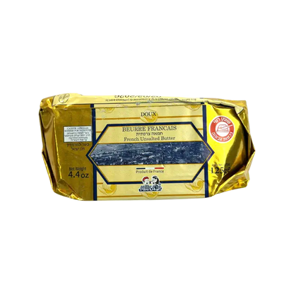 Makabi Kosher French Unsalted Butter Dairy Product 125g