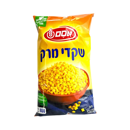 Osem Kosher Corn Kernels Snack Crunchy Corn Pieces 400g