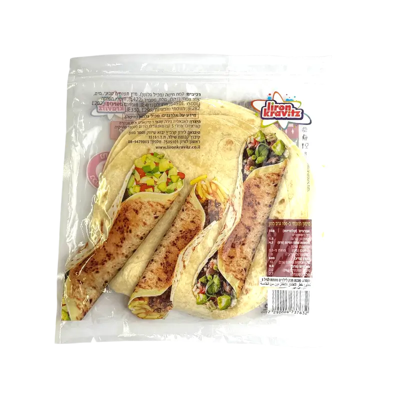 Iron Kravitz Wheat Flour Tortillas 8 pcs 320g