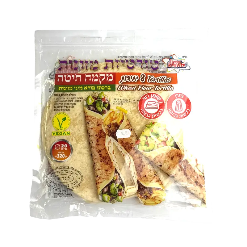Iron Kravitz Wheat Flour Tortillas 8 pcs 320g