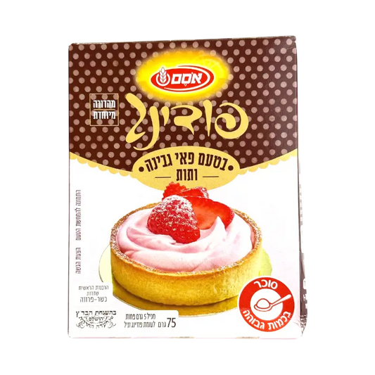 Osem Instant Strawberry & Cream Pudding Mix 75g