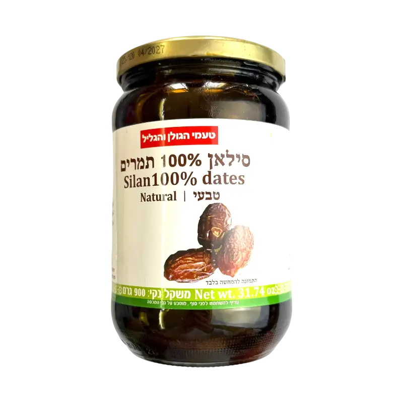 Taamei HaGolan VeHaGalil Date Syrup (Silan) 100% Dates Natural 900g