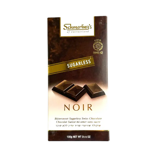 Schmerling's Noir Sugarless Bittersweet Swiss Chocolate 100g