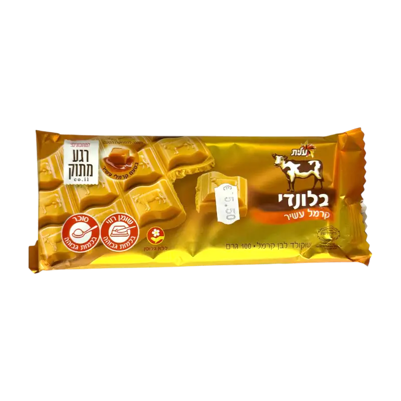 Elite Blondie Rich Caramel Milk Chocolate 100g