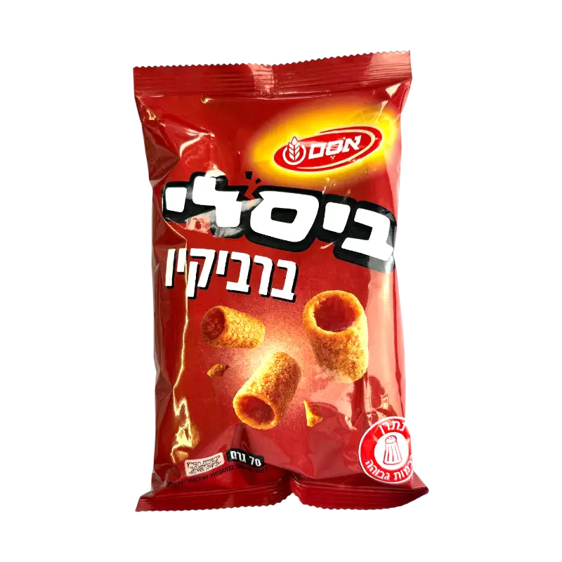 Osem Bissli Barbecue Flavoured Wheat Snacks 70g